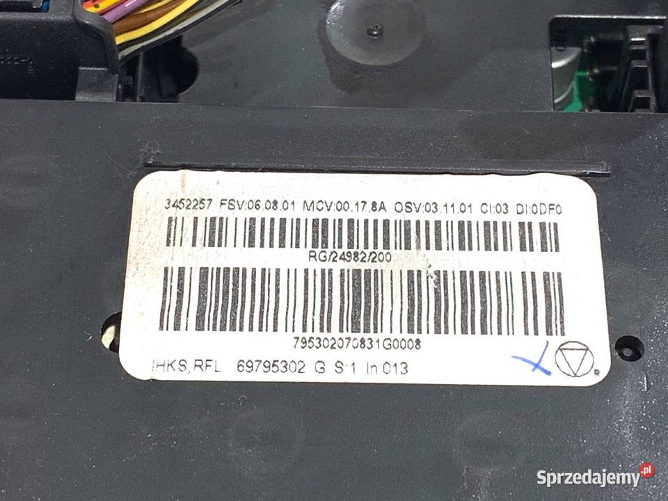 PANEL STEROWANIA NAWIEWU MINI R56 3452257 osobowe