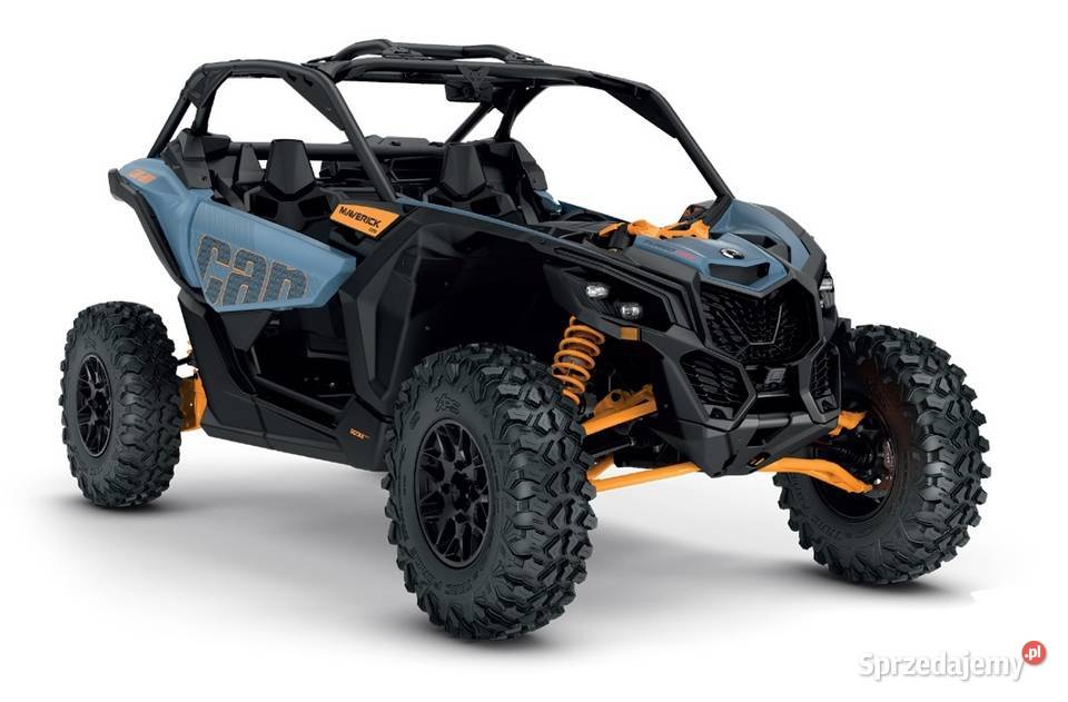 Canam Maverick DS Turbo RR Scandi Blue Orange czterosuwowy