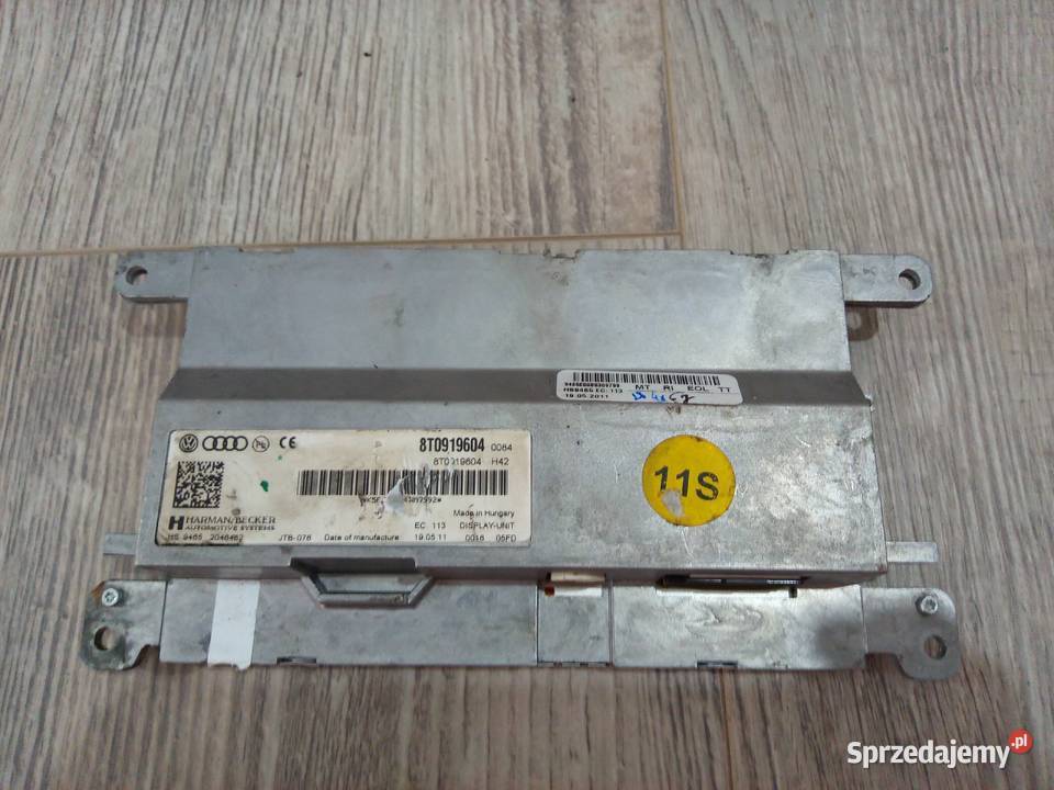 WYŚWIETLACZ LCD MMI A4 B8 A5 LIFT Q5 8T0919604 Starogard Gdański