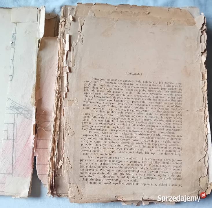 Henryk Sienkiewicz Quo vadis około 1900 r do Koźminek