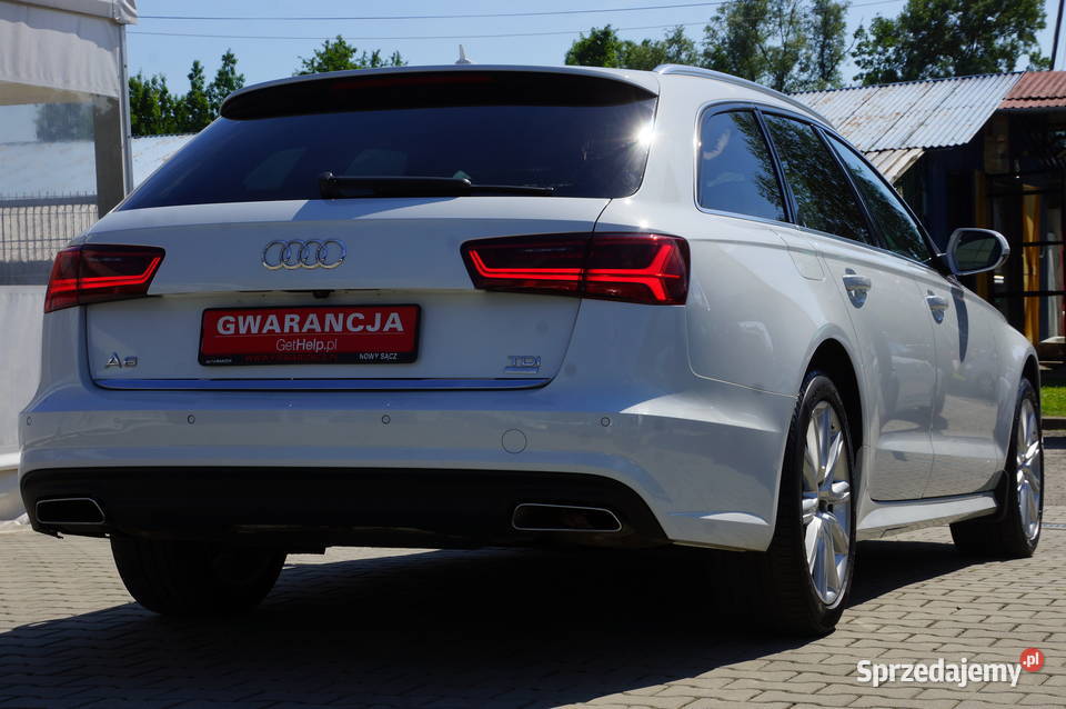 Audi A6 20 TDI CR 190 Navi Kamera Full Skóra LED centralny zamek małopolskie Nowy Sącz
