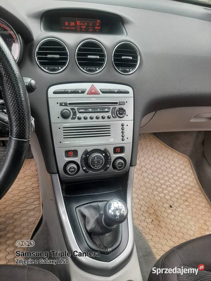 Peugeot 308 16 Benzgaz 2008 wielkopolskie Kalisz