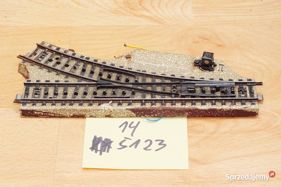 Marklin zwrotnica elektryczna 5123 skala H0 14 Lubin