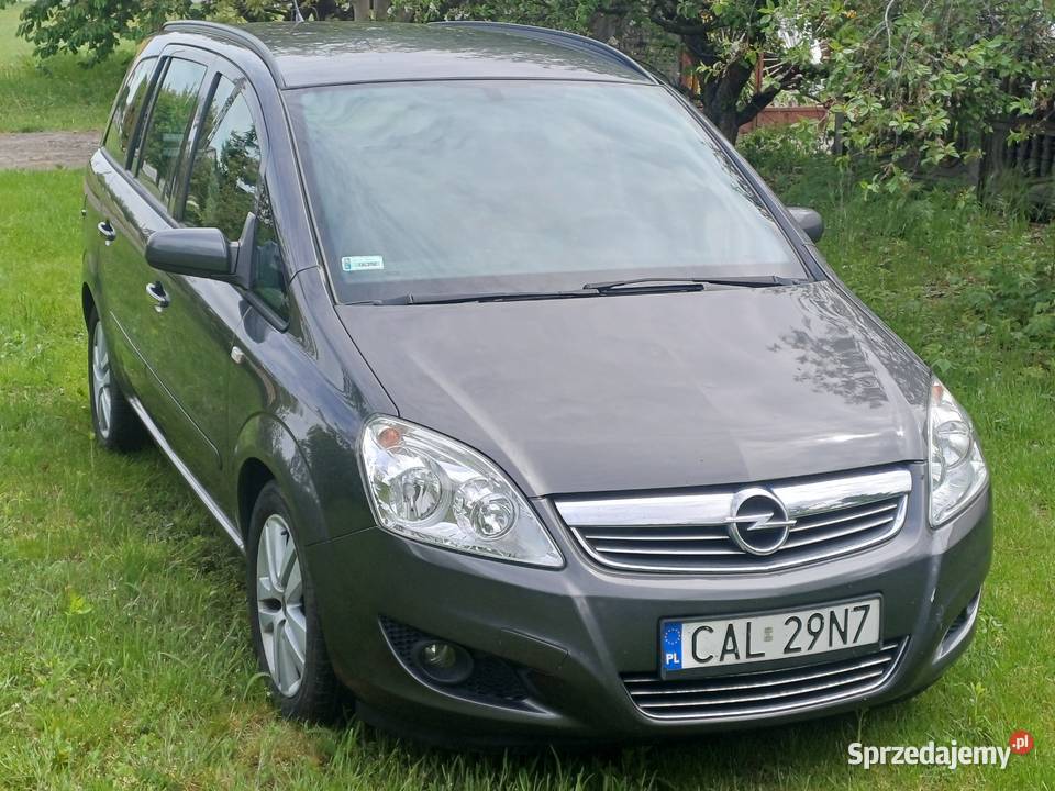 Opel Zafira B 7 osobowa gaz Rok produkcji 2009 Zafira Bądkowo