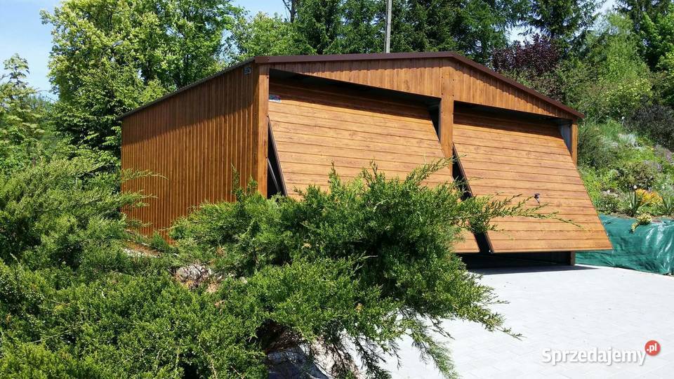 Garaże blaszane nowoczesny wygląd DARMOWA WYCENA Kielce