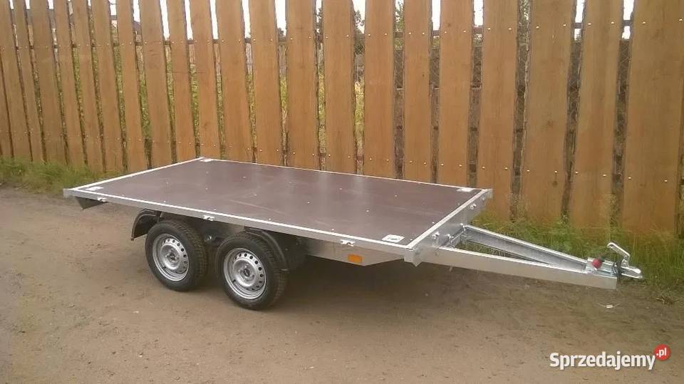 Przyczepka min pod ule przyczepa 300x150 alu towarowe Stargard