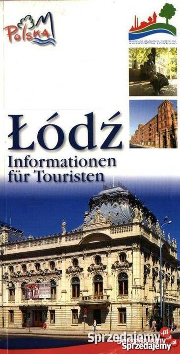 ŁÓDŹ INFORMATIONEN FUR TOURISTEN PRZEWODNIK Mapy i przewodniki Legnica