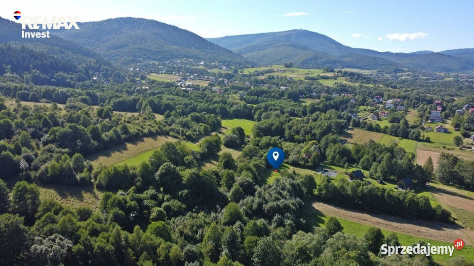 Działka rekreacyjna 1439m2 w Radziechowach polna Radziechowy sprzedam