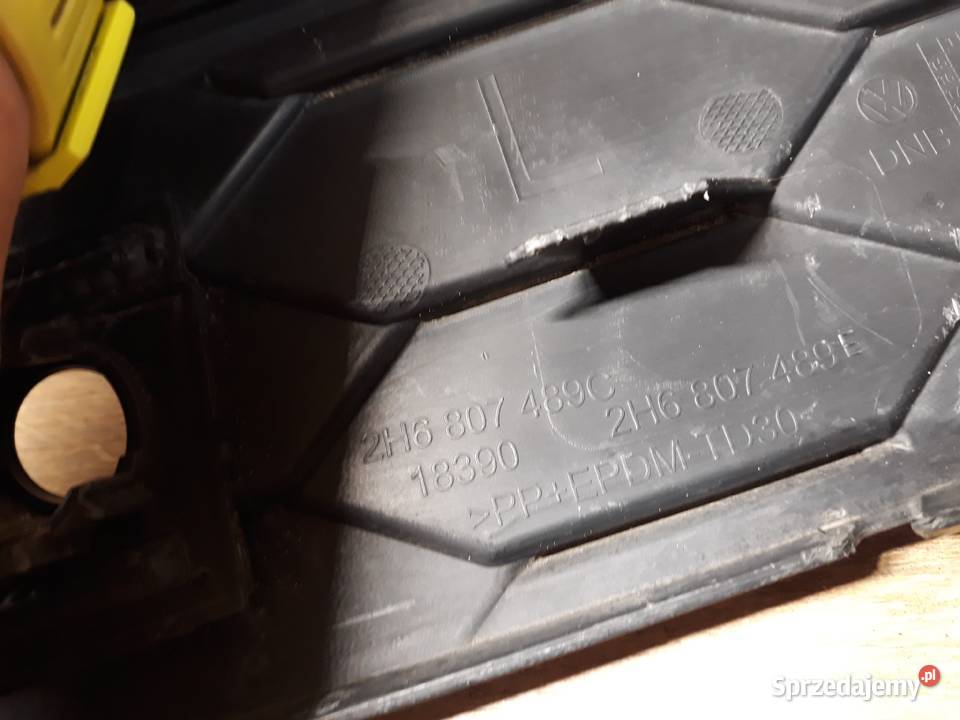 VW AMAROK LIFT 2H6 KRATKA LEWA ZDERZAKA PRZÓD osobowe wielkopolskie