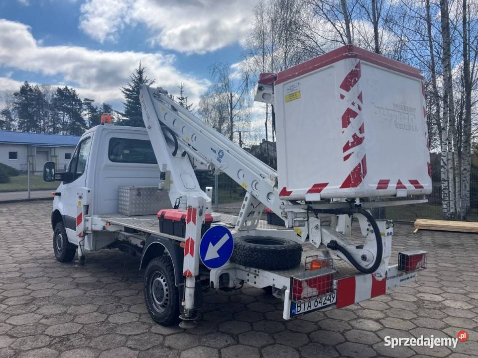 Mercedes Sprinter 314 CDI 4x4 Podnośnik koszowy Łyski sprzedam