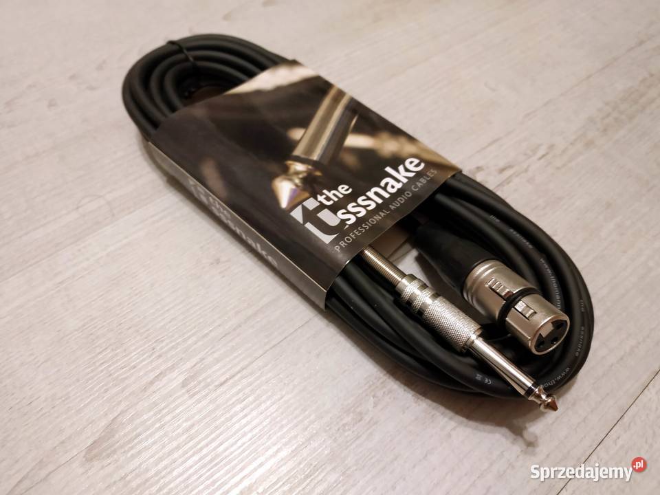 Kabel mikrofonowy niesymetryczny 6 metrów Bytom