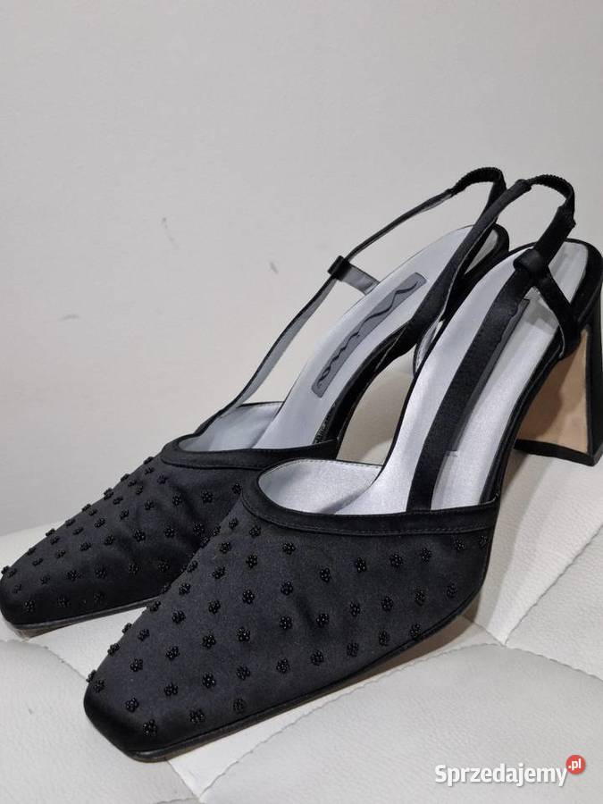 Czółenka 40 wieczorowe Nina York eleganckie skóra Kraków