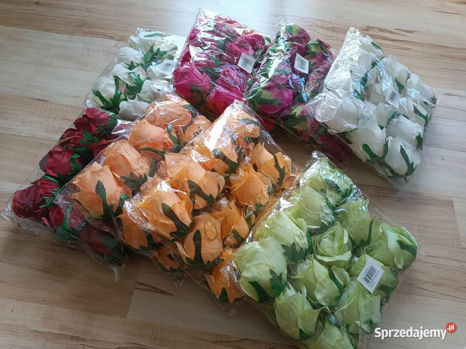 róże pąk do kompozycji różne kolory Siewierz