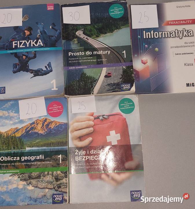 Podręczniki do liceum Grudziądz