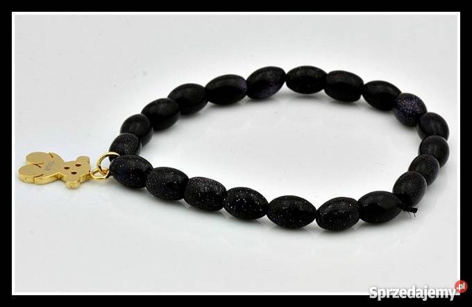 Czarna Bransoletka TOUS Kulki Nowość Okazja Wrocław