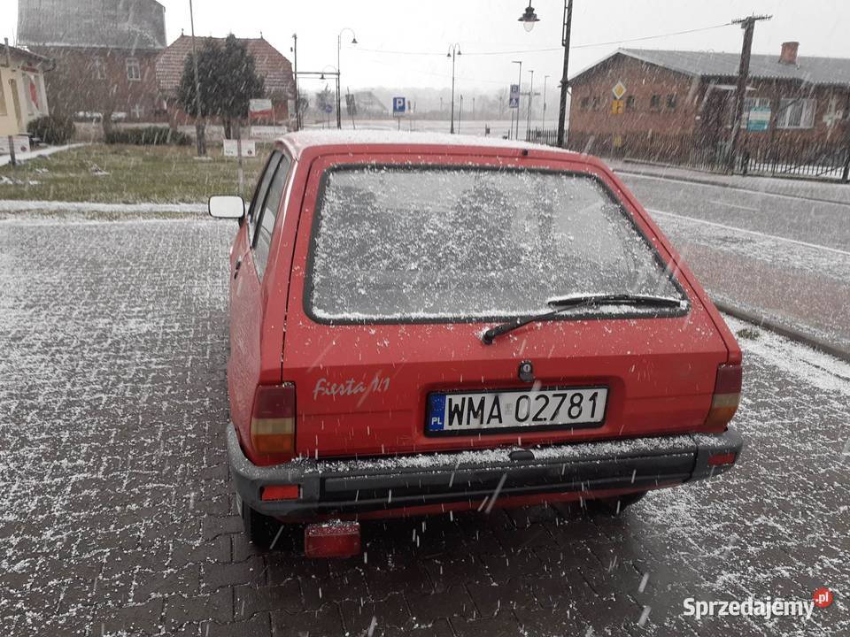 Ford fiesta mk2 1988 zabytek możliwość zamiany kujawsko-pomorskie Tuchola