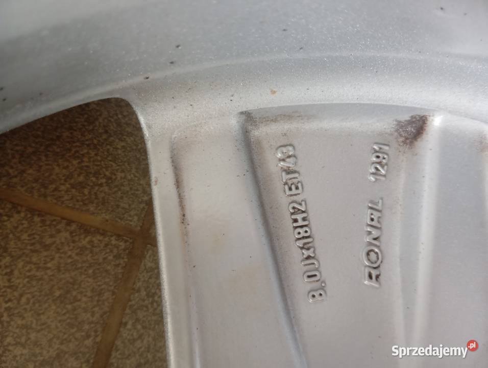 Oryginalne koła Audi 18 z nowymi oponami Kasina Wielka