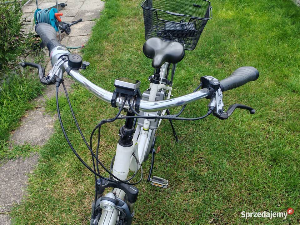 Rower elektryczny flyer Panasonic 36v Wrocław sprzedam