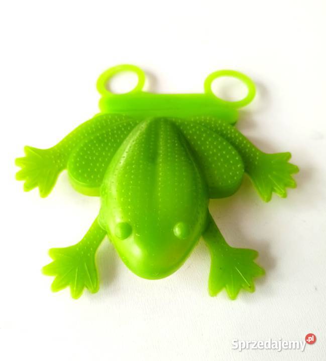 Skacząca żabka z PRLu vintage Łódź