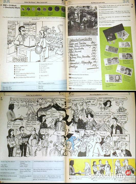 Deutsch aktiv Neu 1A Lehrbuch G Neuner T Rok wydania 1995 Chełm sprzedam