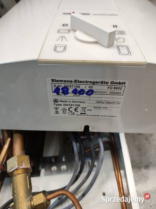 SIEMENS przepływowy ogrzewacz wody Kędzierzyn-Koźle