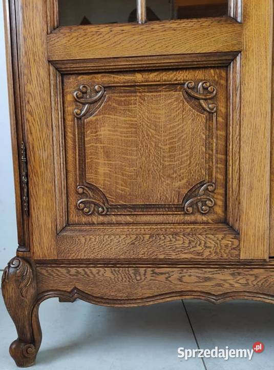 Piękna dębowa biblioteka ludwikowska sklep śląskie Dąbrowa Górnicza