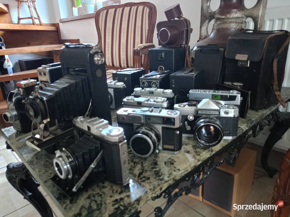 Kolekcja Zabytkowych Aparatów i Kamer Vintage Drawski Młyn