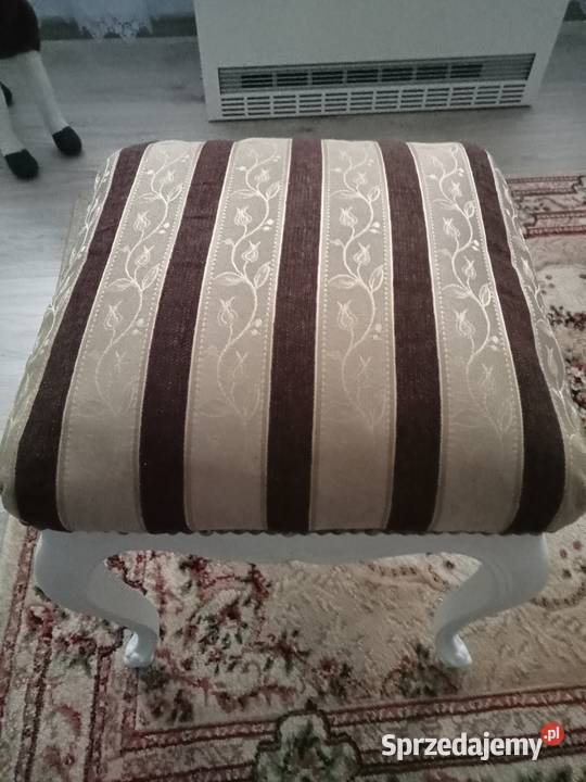 Sprzedam podnóżki i pufę 40cm Szczecinek sprzedam
