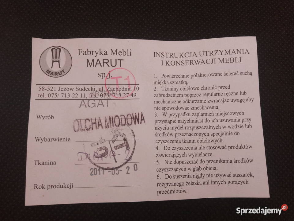 Krzesła drewniane tapicerowane do jadalni 6 Mińsk Mazowiecki sprzedam