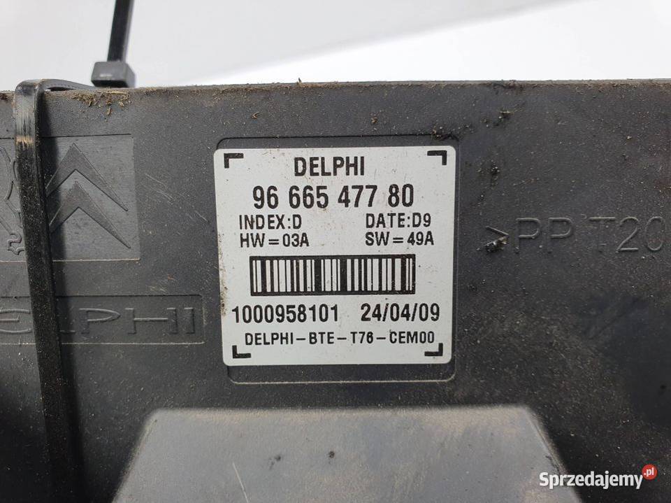MODUŁ DACHU PEUGEOT 308 CC 9666547780 DACHU Lipno