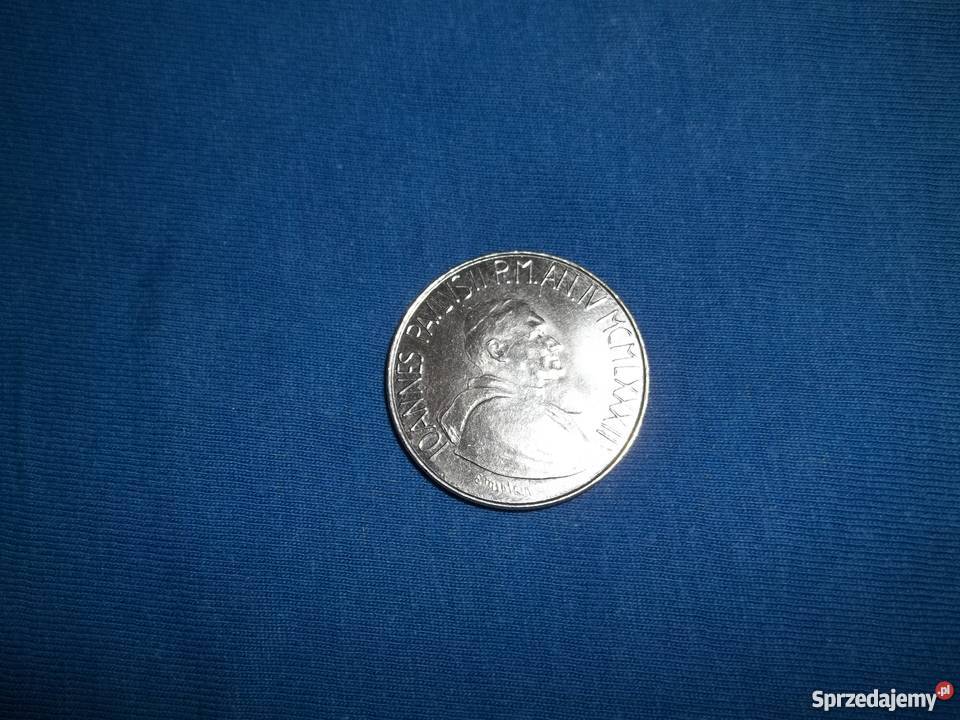 Watykan 100 lirów 1982r Jan Paweł IImonety Łódź sprzedam
