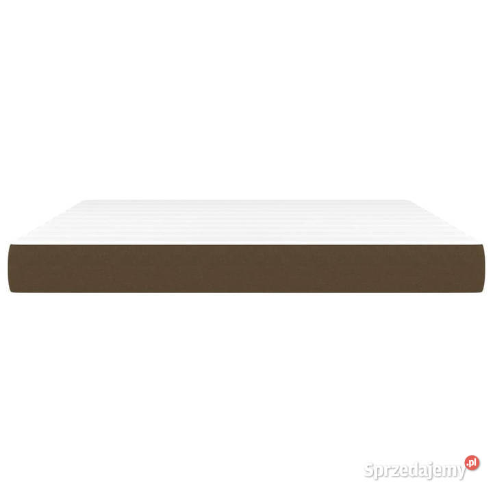 Materac kieszeniowy ciemnobrązowy 160x200x20 Warszawa