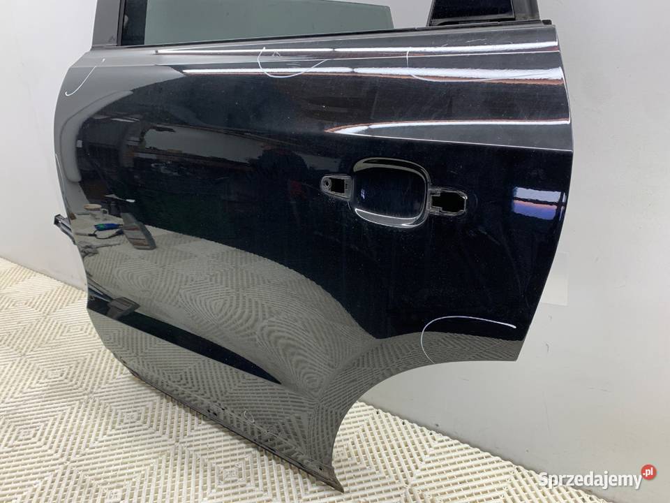 DRZWI LEWY TYŁ AUDI Q5 8R SUV 0817 CZARNY