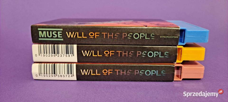 Muse Will Of The People 2022 BLUE kaseta UK kaseta Kraków