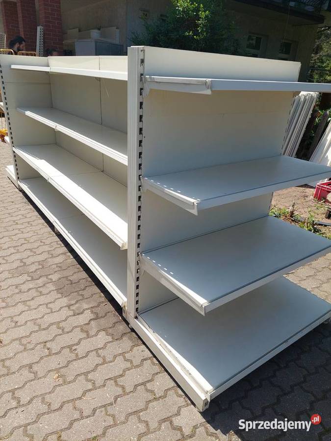 Gondola sklepowa z regałami szczytowymi 170 Białystok