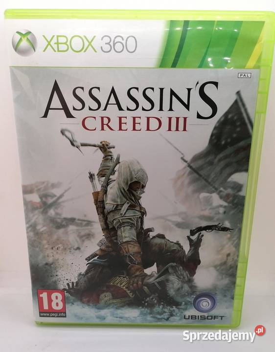 Gra Assasins Creed III Xbox 360 Elbląg sprzedam