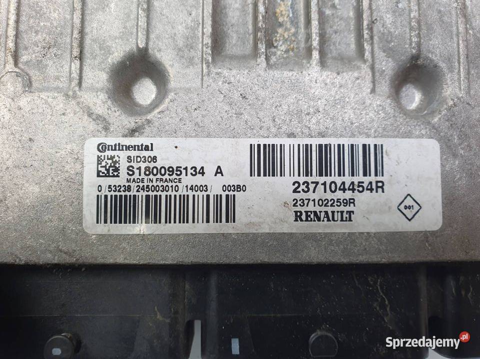 KOMPUTER SILNIKA ECU DACIA DUSTER 237104545R Lipno
