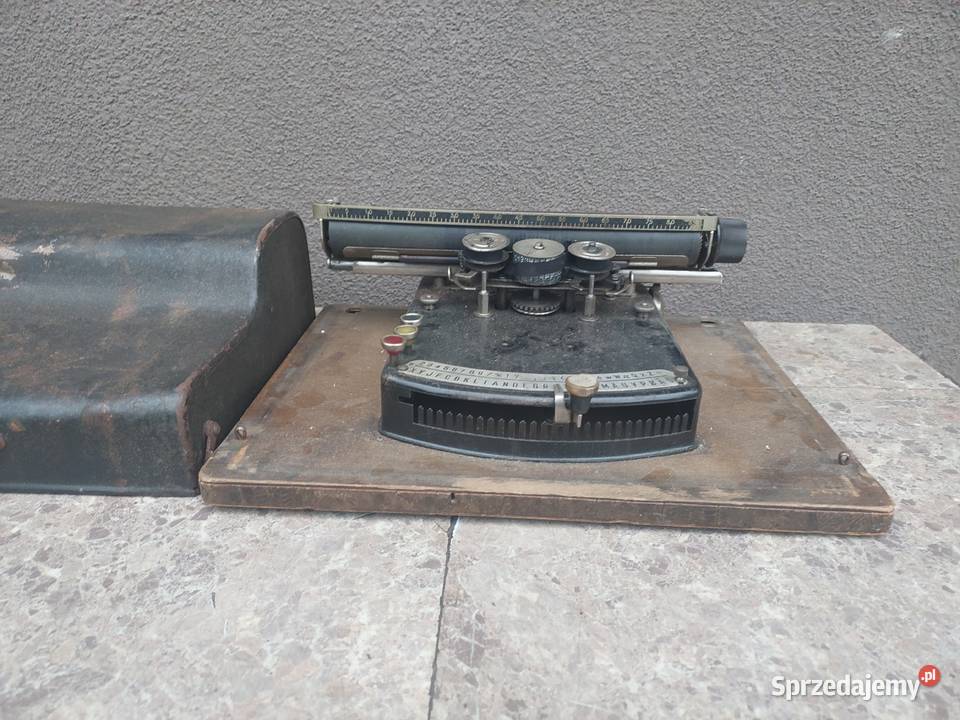 Stara maszyna do pisania Gundka Frolio Scripta Tczew
