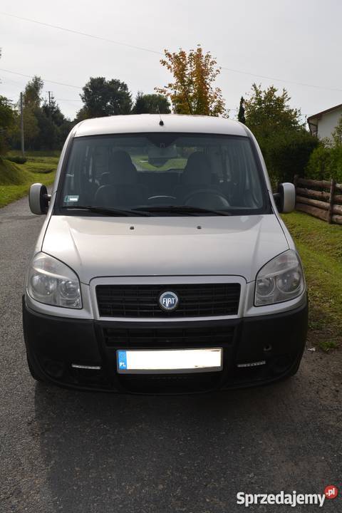 Fiat Doblo II 13 d multijet 2007 klima Van / Minibus Przybówka
