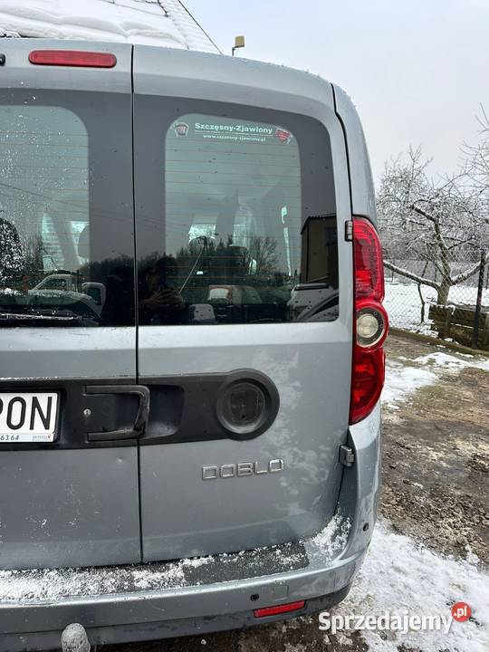 Drzwi tylne skrzydełko we doblo 2 combo d kolor Łazy