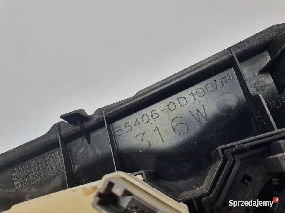 PANEL KLIMATYZACJI TOYOTA YARIS II 554060D190 osobowe Lipno