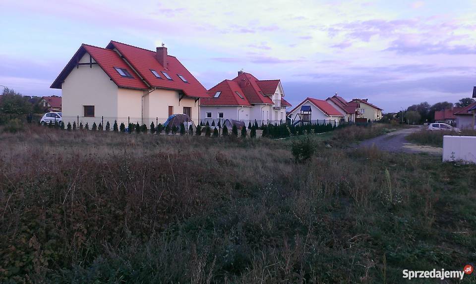 Działka uzbrojona Polkowice 700m2 bez Polkowice