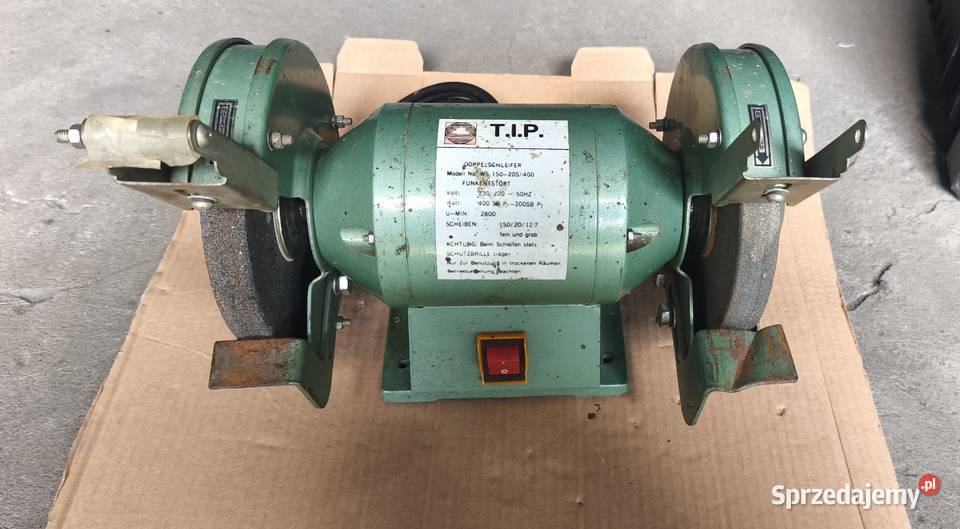 Szlifierka stołowa dwutarczowa TIP WS 15020S400