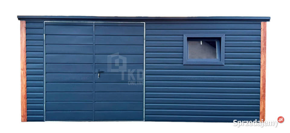 Schowek domek ogrodowy 5x3 m brama dwuskrzydłowa sprzedam