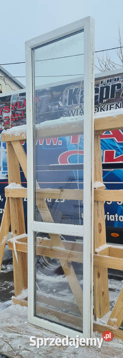 OKNO KacprzaK 65x232 FIX OKNA Używane Witryna Lublin