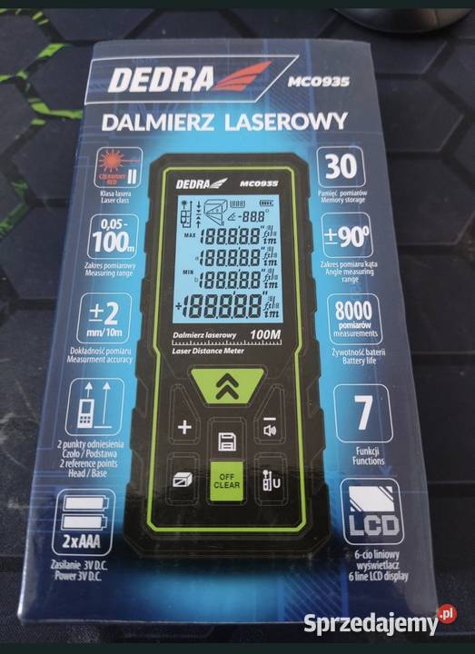 Dalmierz laserowy Dedra małopolskie Kraków