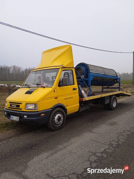 autolaweta pomoc drogowa przyczepa traktor ursus Bryski
