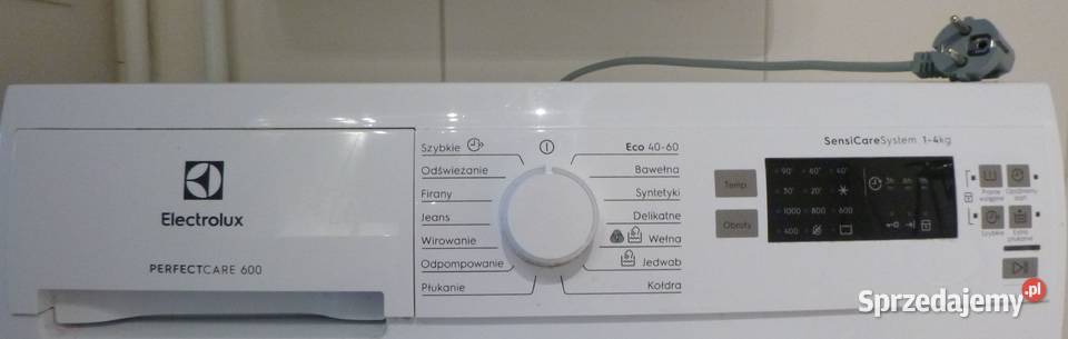 Używana pralka Electrolux Perfectcare 600 slim 4 mazowieckie
