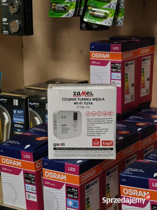 Czujnik TLENKU WĘGLA Zamel WIFI Aplikacja na śląskie Ornontowice