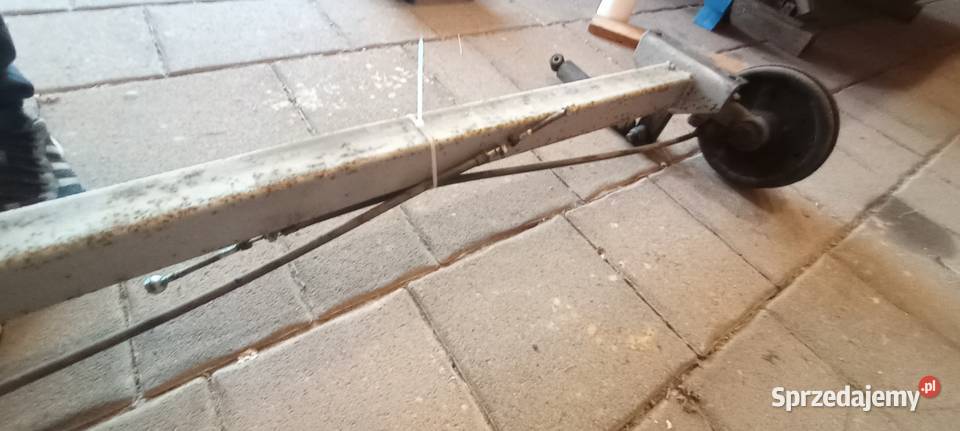 Hamulec najazdowy zaczep oś hamowana koła 13